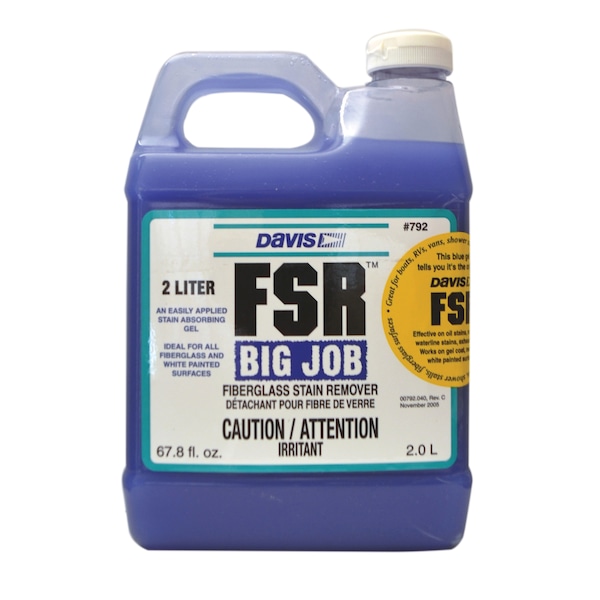 Davis Instruments Davis 792 Fiberglass Stain Remover - 2 Liters 792 - main